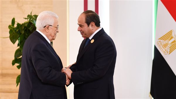 الرئيس السيسي ومحمود عباس